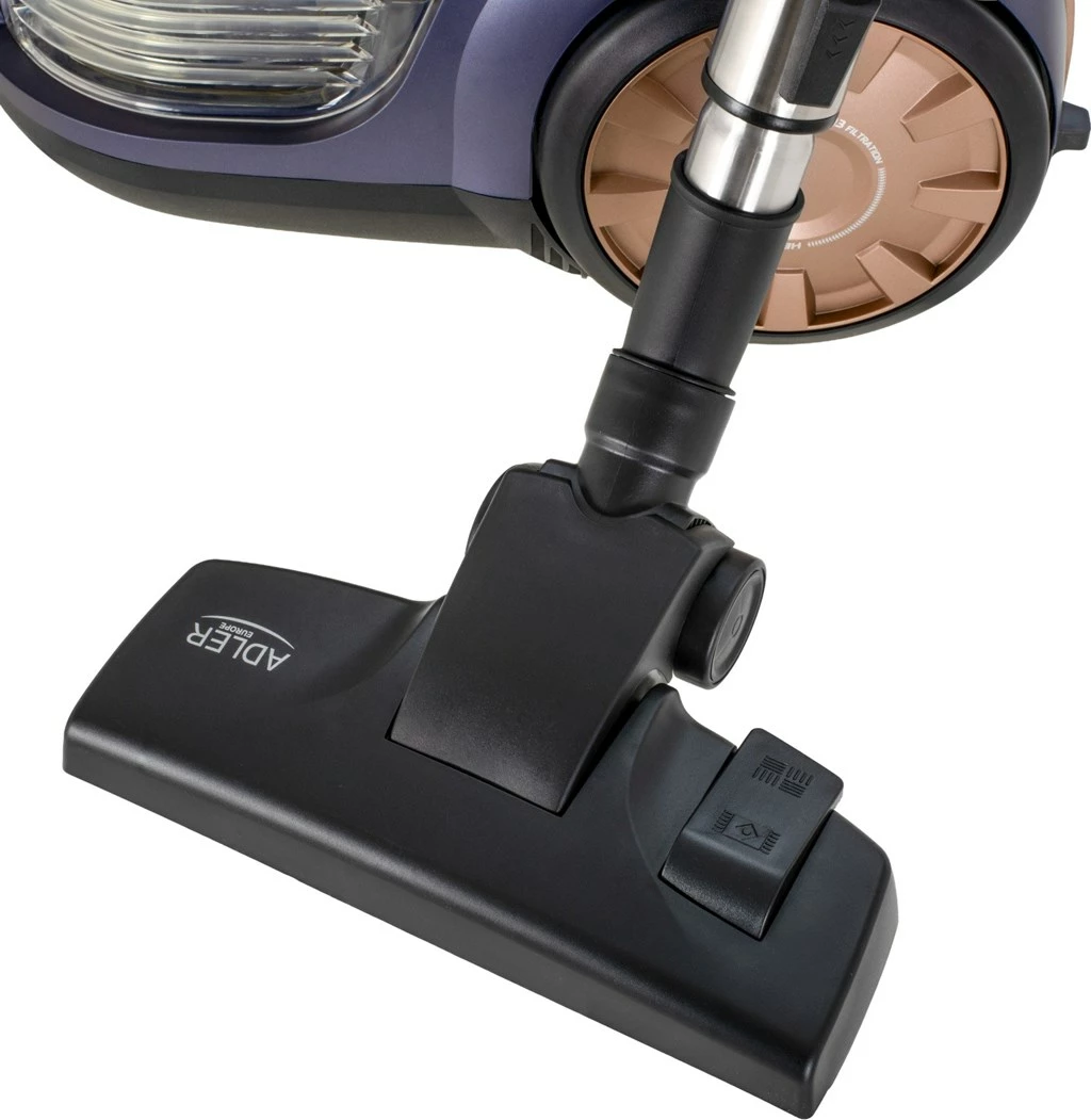 Sesalnik na kabel, brez vrečke, HEPA, vijoličen Adler AD 7076