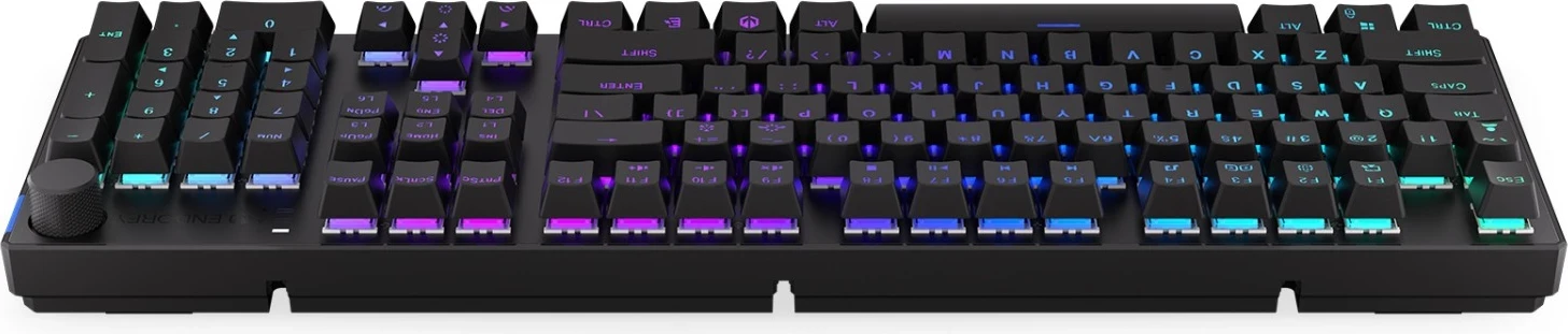 Tipkovnica Endorfy Thock, Wi‑Fi, črna