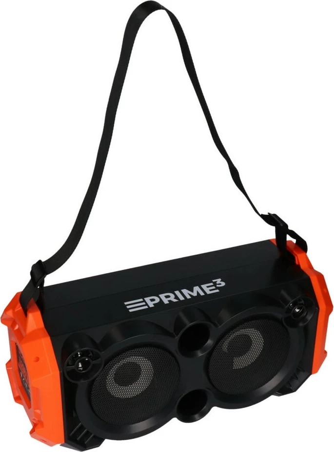 Prenosen zvočnik PRIME3 APS31 z Bluetooth in karaokе, 100 W, črno/oranžen