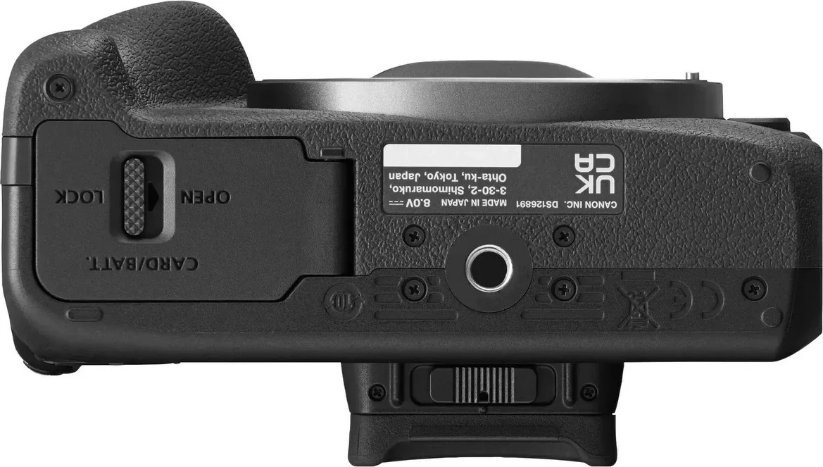 Fotoaparat Canon EOS R100 s kit objektivoma RF-S 18-45mm IS STM in RF-S 55-210mm IS STM, črn