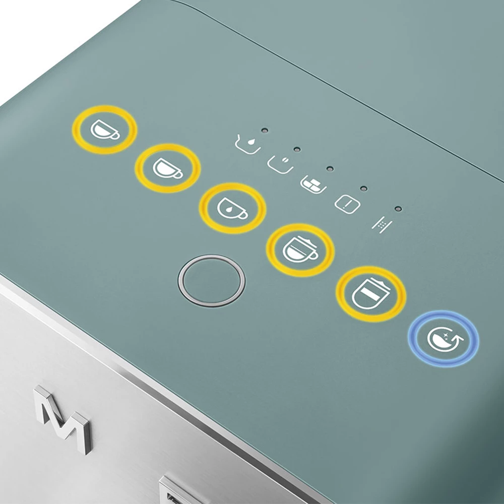 Superavtomatski kavni aparat SMEG BCC13EGMEU, zelen