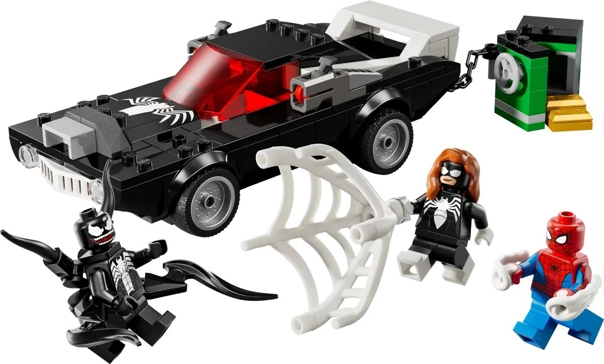 Avtomobil Muscle Spider-Man proti Venom, LEGO Marvel 76309