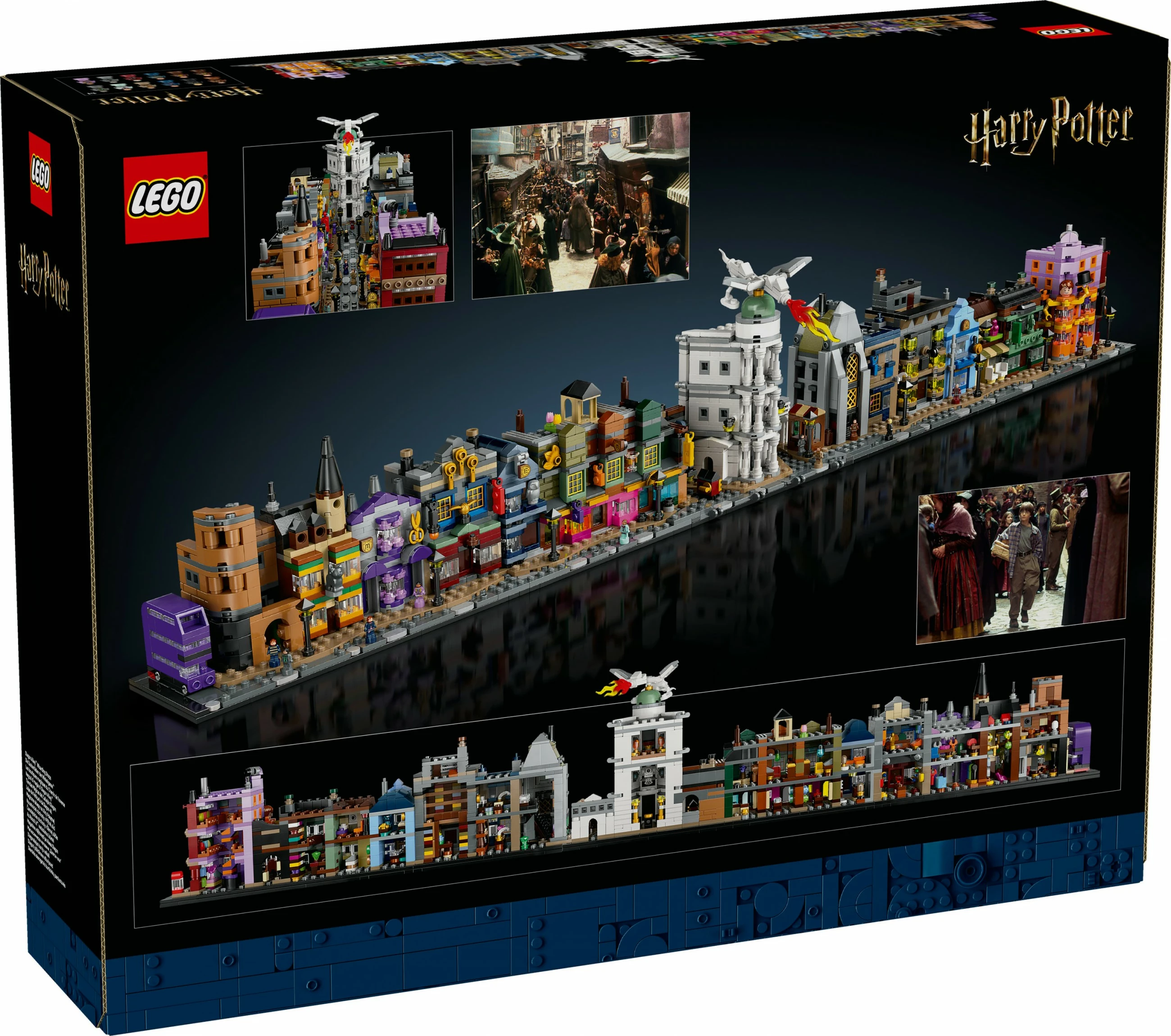 Set za sestavljanje Die Zauberläden der Winkelgasse LEGO Harry Potter, večbarven