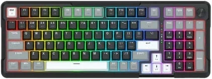 Mehanska tipkovnica Redragon ARLOKKS QMK K742, 96%, RGB, brezžično/žično, angleška, črna