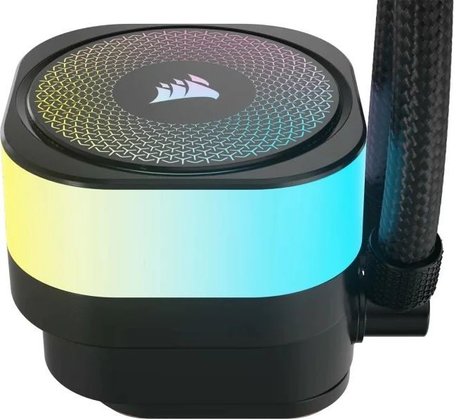 Hladilnik procesorja 240 mm z dvema RGB ventilatorjema Corsair iCUE LINK TITAN 240 RX RGB