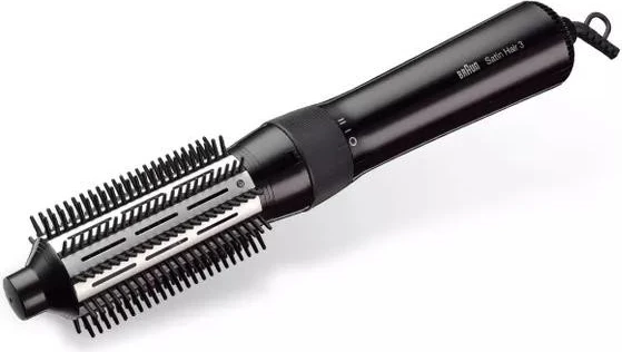 Stilizacijska krtača za lase Braun 3 AS330E, 400 W, črna