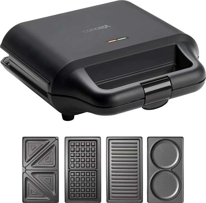 Toster 4-v-1 Concept SV3055, črn