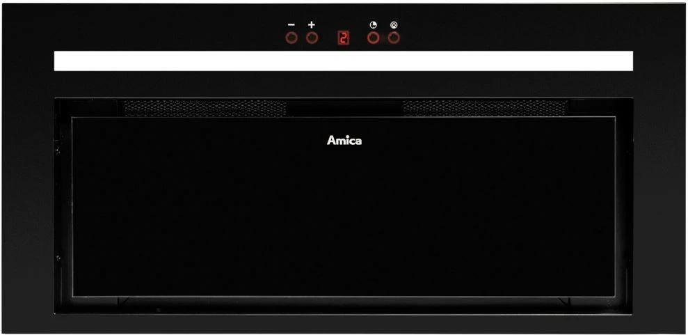 Vgradni aspirator Amica OMC6451B HC, z daljinskim upravljalnikom, LED, črn