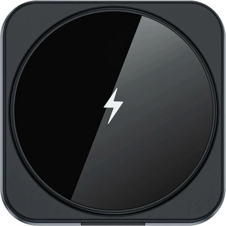 Docking računalniško ohišje 9-v-1 z brezžičnim polnjenjem 15W, aluminij, USB-C, črno Blitzwolf BW-TH17