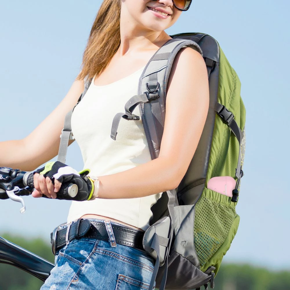 Silikonski ovitek za Apple AirPods 4, Tech-Protect, siv