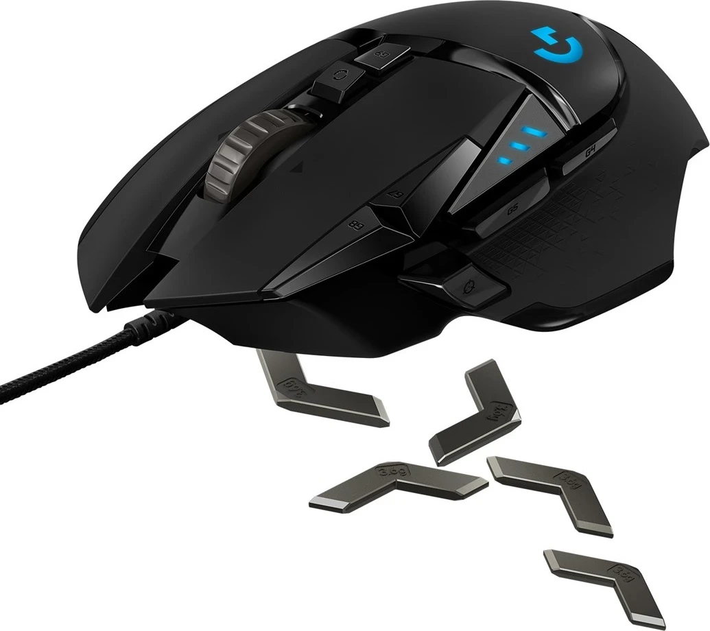 Gaming miška Logitech G G502, črna