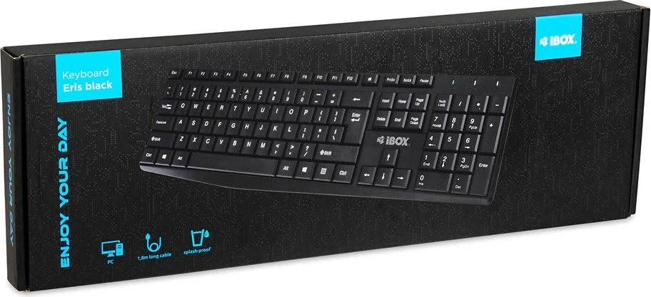 Tastatura IBOX Eris USB, črna