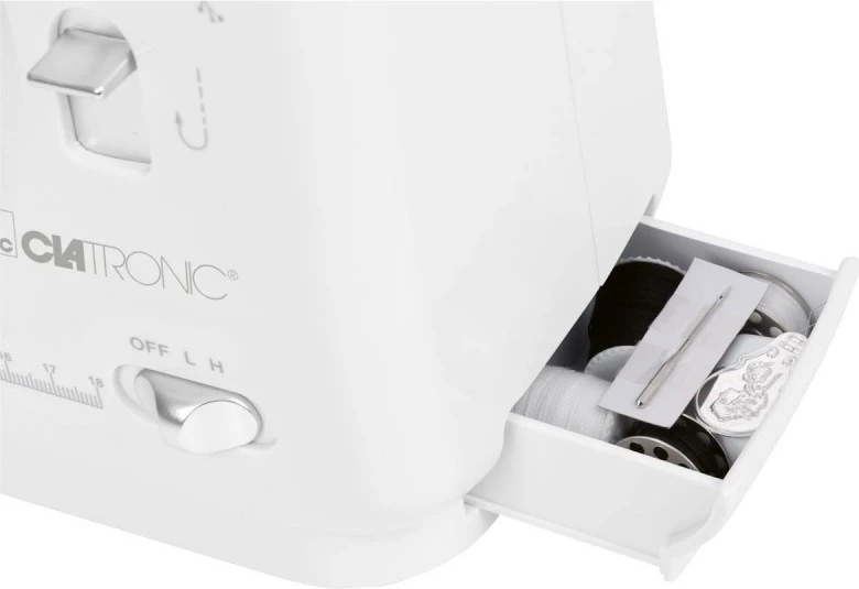 Šivalni stroj Clatronic NM 3795, bel