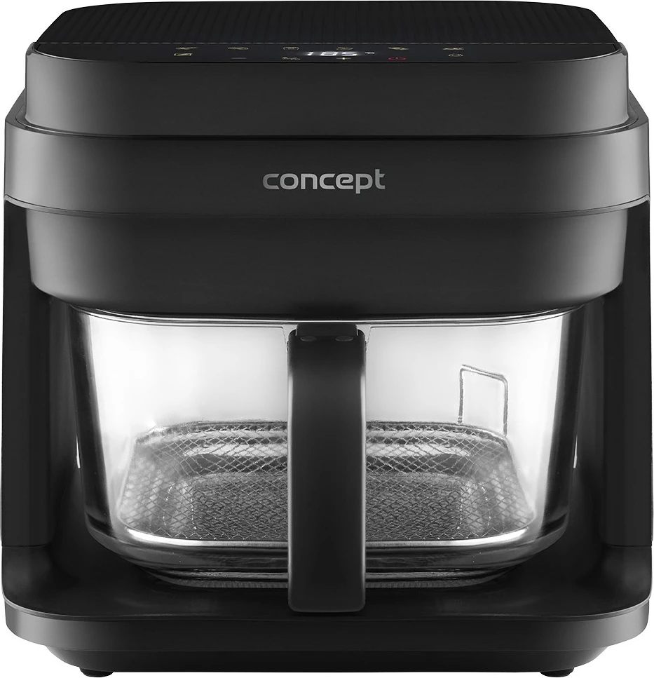 Friteza na vroč zrak Concept FR5500, 5,5 L, črna