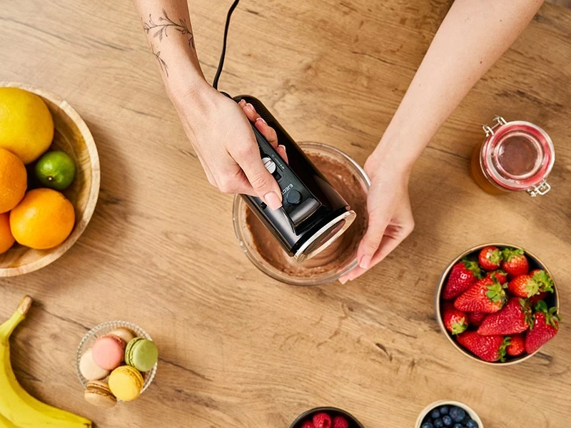 Roke mešalnik, Lafe MixPro, 300 W, 5 hitrosti, turbo, antracitno črn