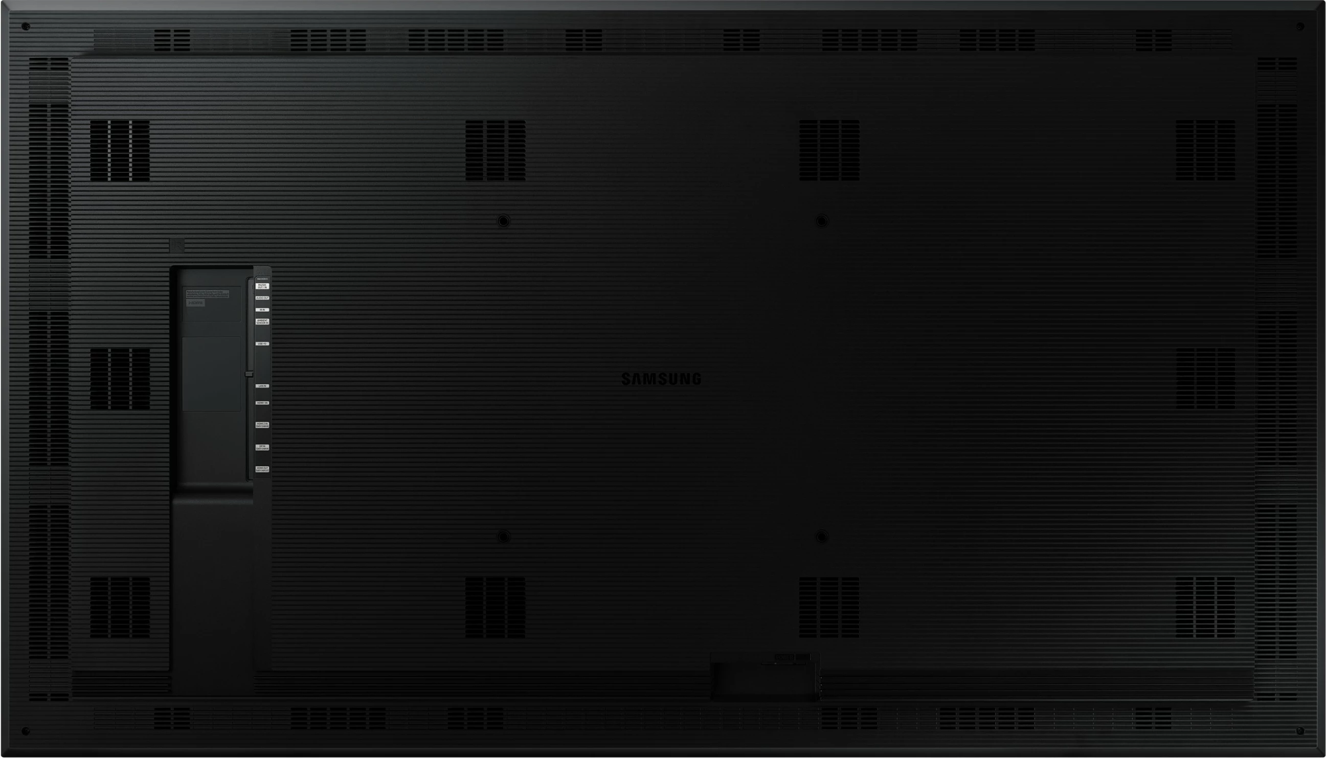 Velik zaslon 75" Samsung OM75A, LED, črn