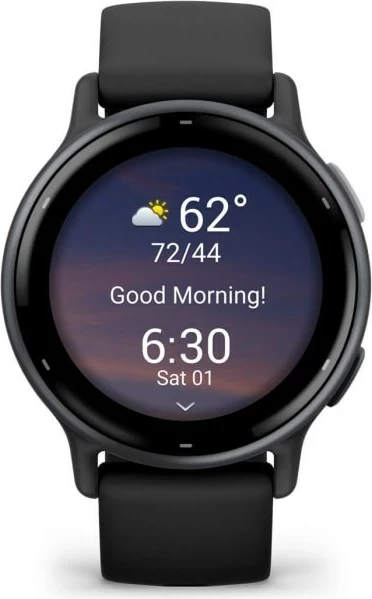 Pametna ura Garmin Vivoactive 5, 1.2" AMOLED, GPS, črna