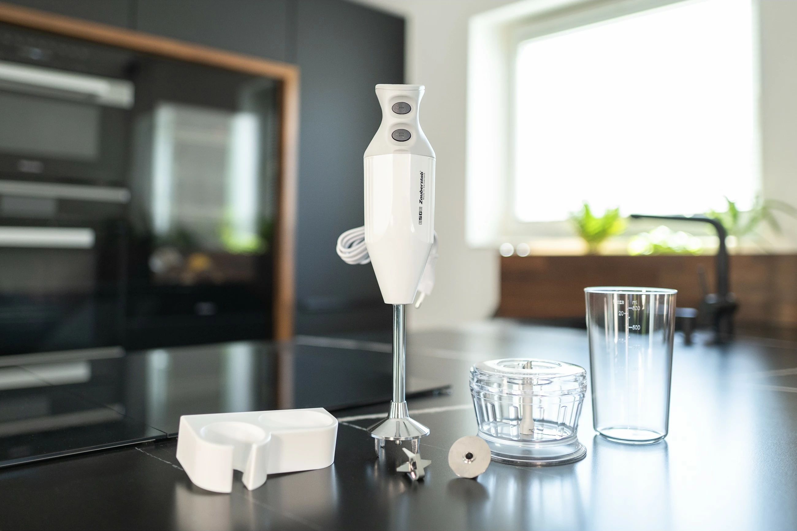 Ročni mešalnik, UNOLD ESGE‑Zauberstab M 122 de Luxe, 0,6 L, siv