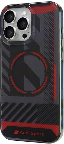 Sport ovitek za telefon MagSafe za iPhone 16 Pro Max 6,9", črn — Audi IML