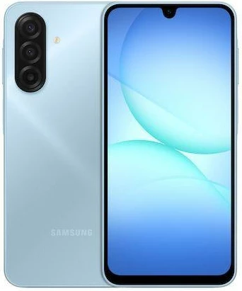 Pametni telefon Samsung A17 SM-A175, 8 GB/256 GB, 6,7-palčni, svetlo modra