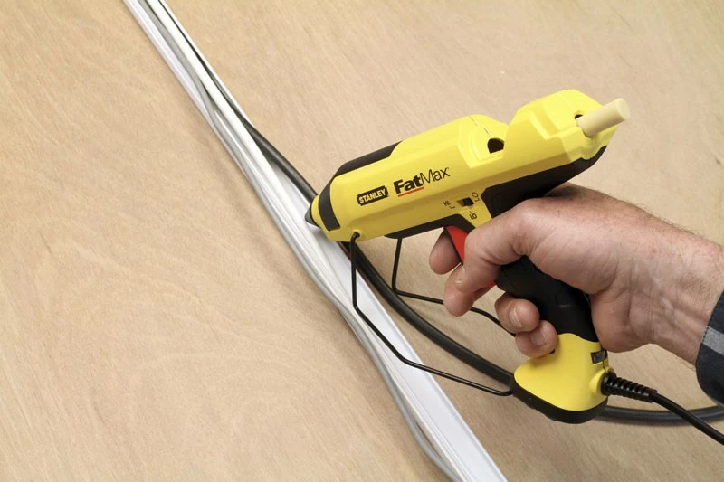 Močna lepila pištola Stanley FatMax GR 100 R, 200 W, črno/rumena