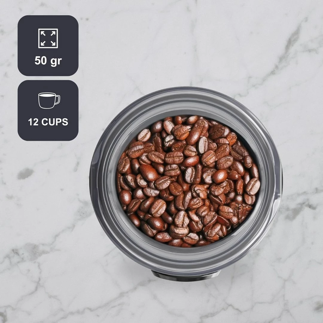 Mlinček za kavo BLACK+DECKER BXCG152E, črn