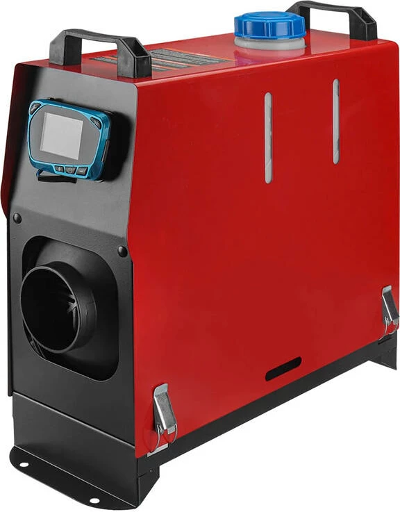 Parkirni grelnik BlitzWolf BW-AH-V2B-BT, 5 kW, 12 V, z Bluetooth, rdeč