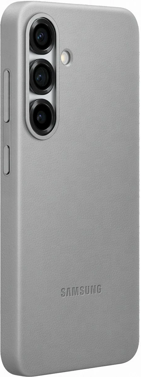 Ovitek za telefon, ekološko usnje, siv, Samsung KindSuit Case EF-VS931PJEGWW za Galaxy S25