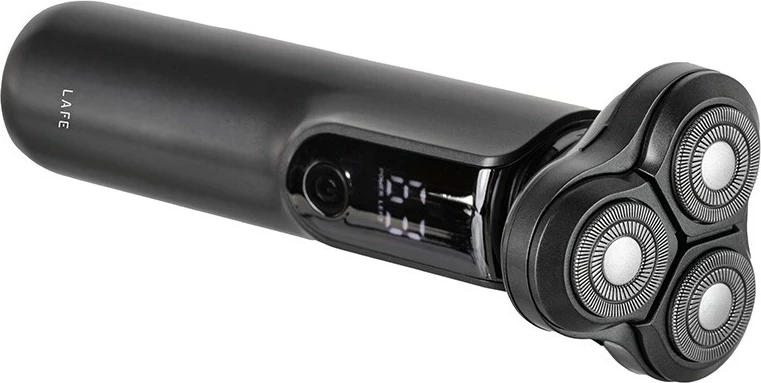 Makinica za britje MasterGlide, 3 glave, LCD zaslon, 90 min, Lafe, črna