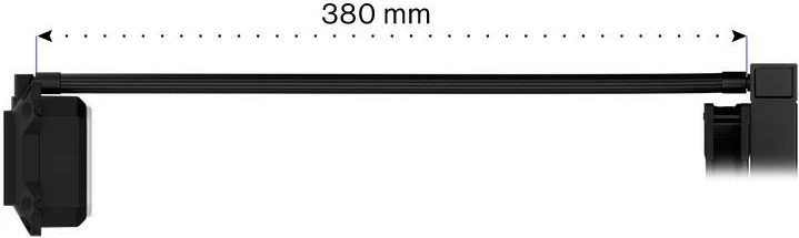 Hladilni sistem z vodo Endorfy Navis F280 ARGB, Liquid Cooling, 2x140mm, ARGB