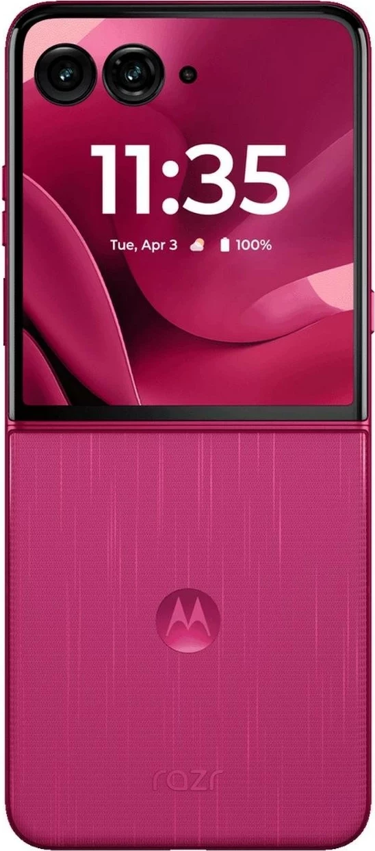 Pametni telefon z zložljivim zaslonom Motorola razr 60 Ultra 16/512GB, Cabaret rožnat