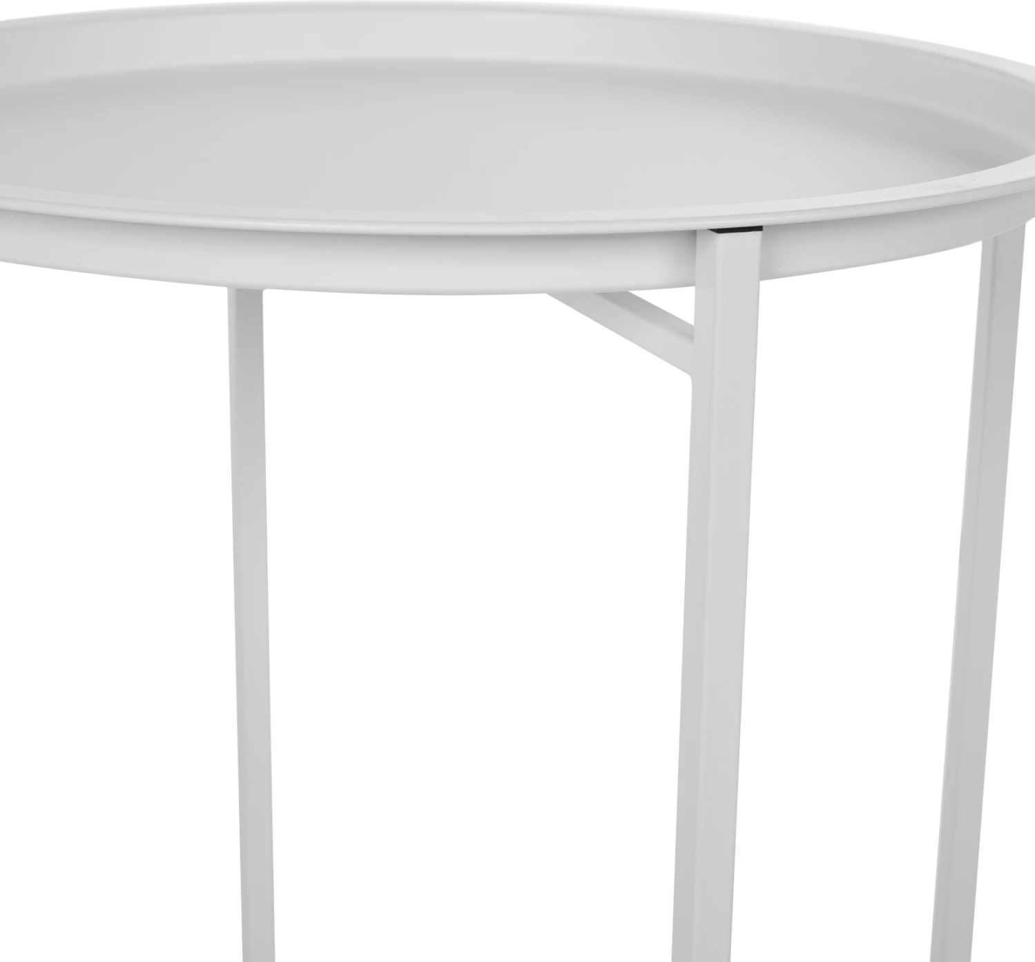 Zložljiva kovinska miza siva '46cm FH5287.02