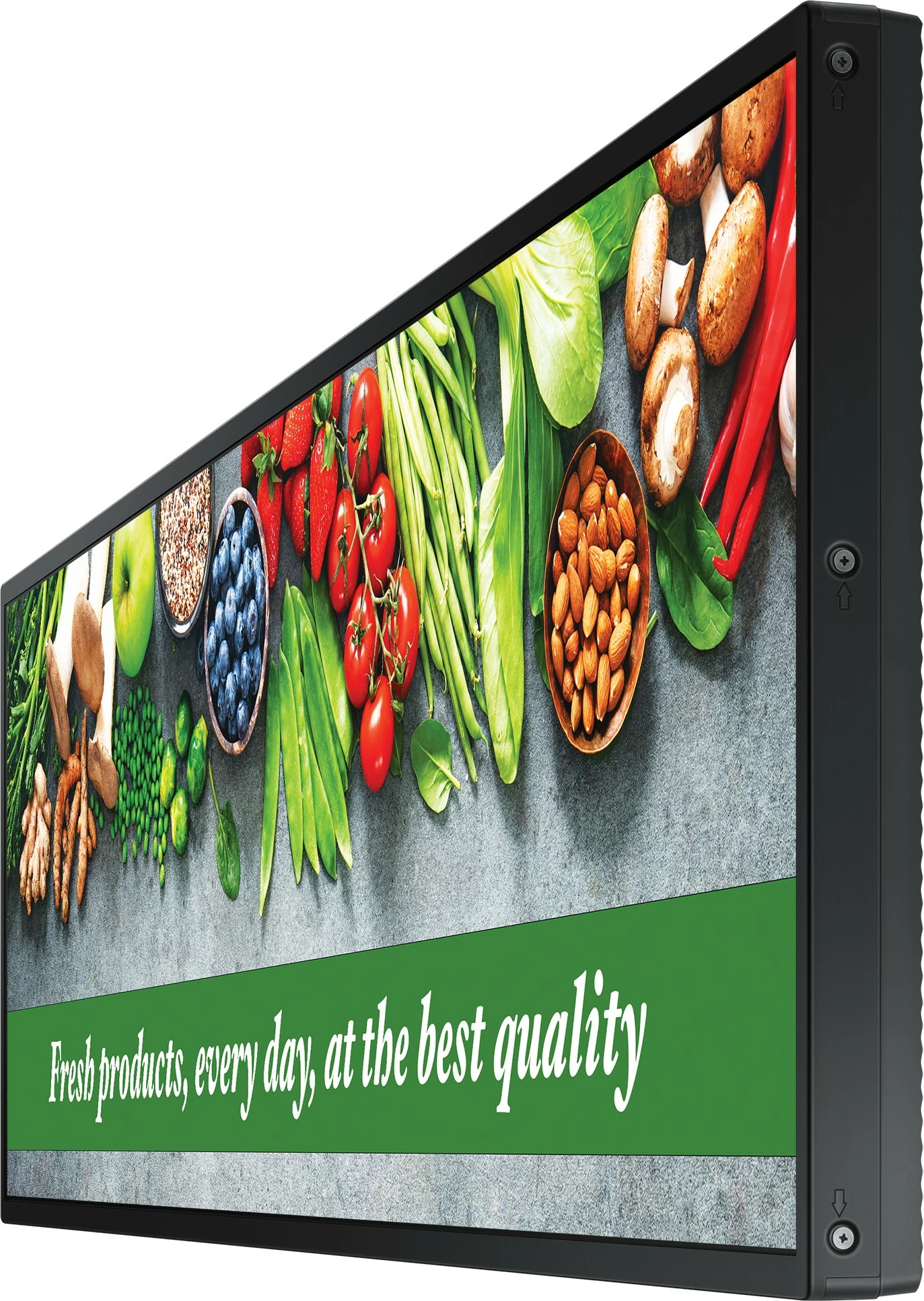 Dolgi zaslon Samsung Smart Signage SH37C, 37 palcev, 8GB, Wi‑Fi, črn