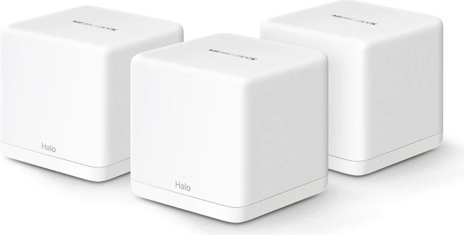 Mesh sistem WiFi 6 AX1500 H60X, Mercusys, 3-pack, bel