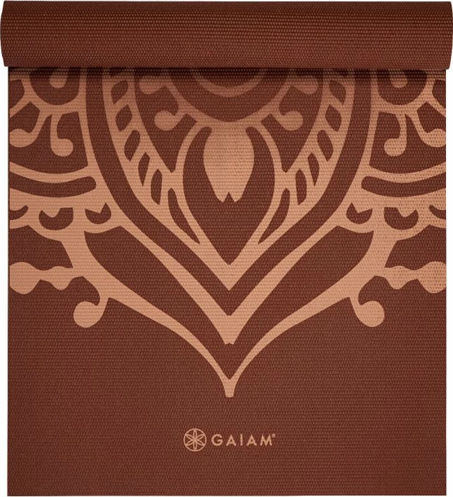 Joga mat, GAIAM, za moške in ženske, rjav