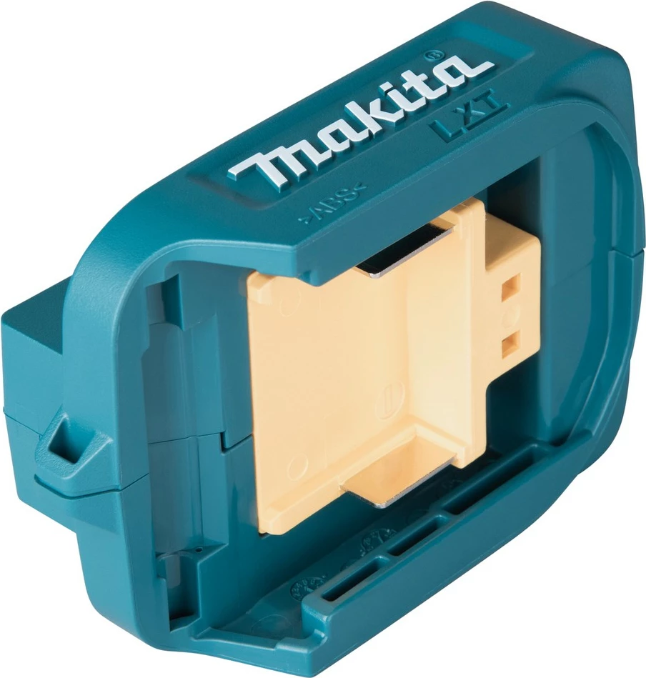 USB adapter za polnjenje, Makita DECADP05, 18 V, 2x USB, moder