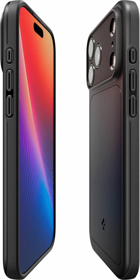 Tanki ovitek MagSafe za iPhone 17 Pro Max, Spigen, črn