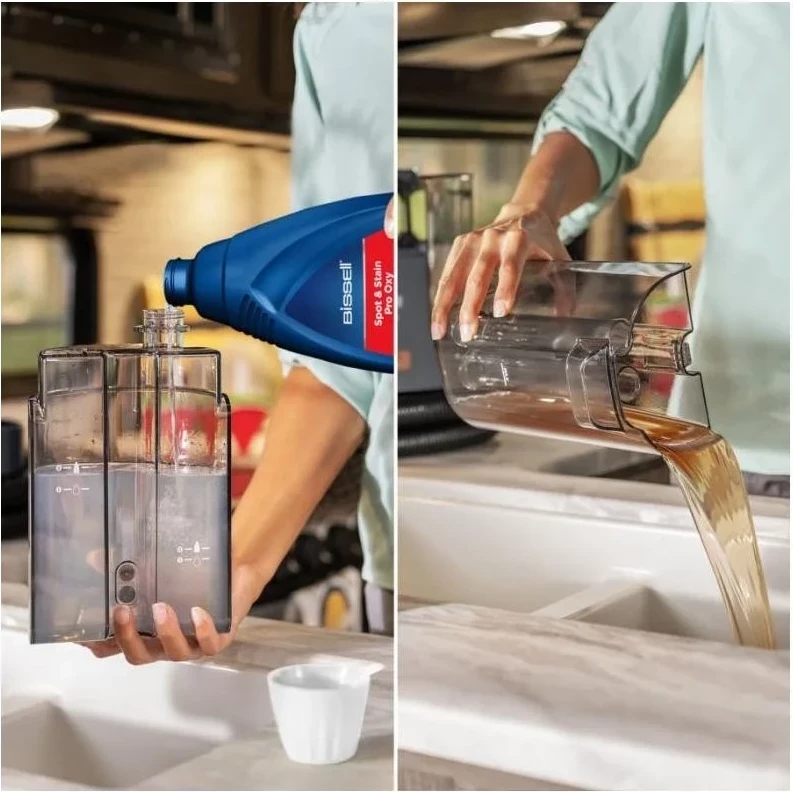 Prenosni brezžični čistilec madežev Bissell SpotClean 3681N, črn