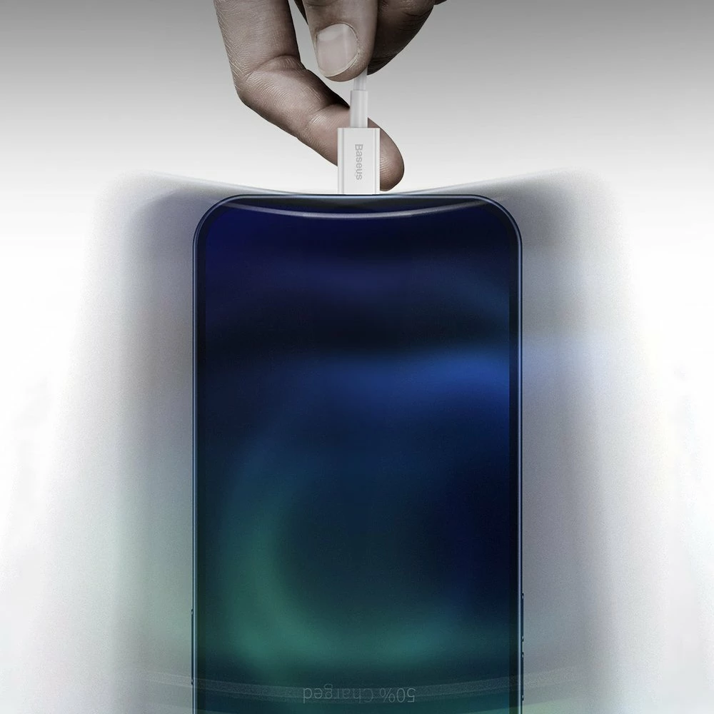 Kabel USB–Lightning, Baseus Superior CALYS-A01, 1 m, 2,4 A, črn