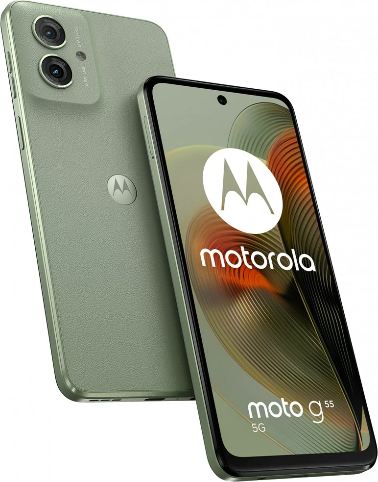 Pametni telefon Motorola moto g55 5G, 6,49", 12 GB RAM, 256 GB, zelen