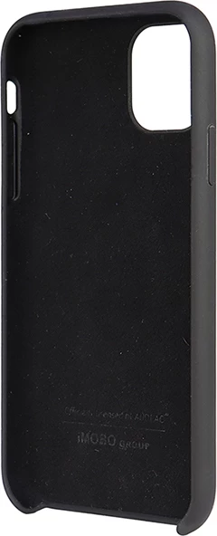 Ovitek Audi za iPhone 12/12 Pro 6.1", silikonski, črn