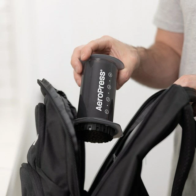 Ročni aparat za kavo AeroPress 85R11, tehno-polimer, črn