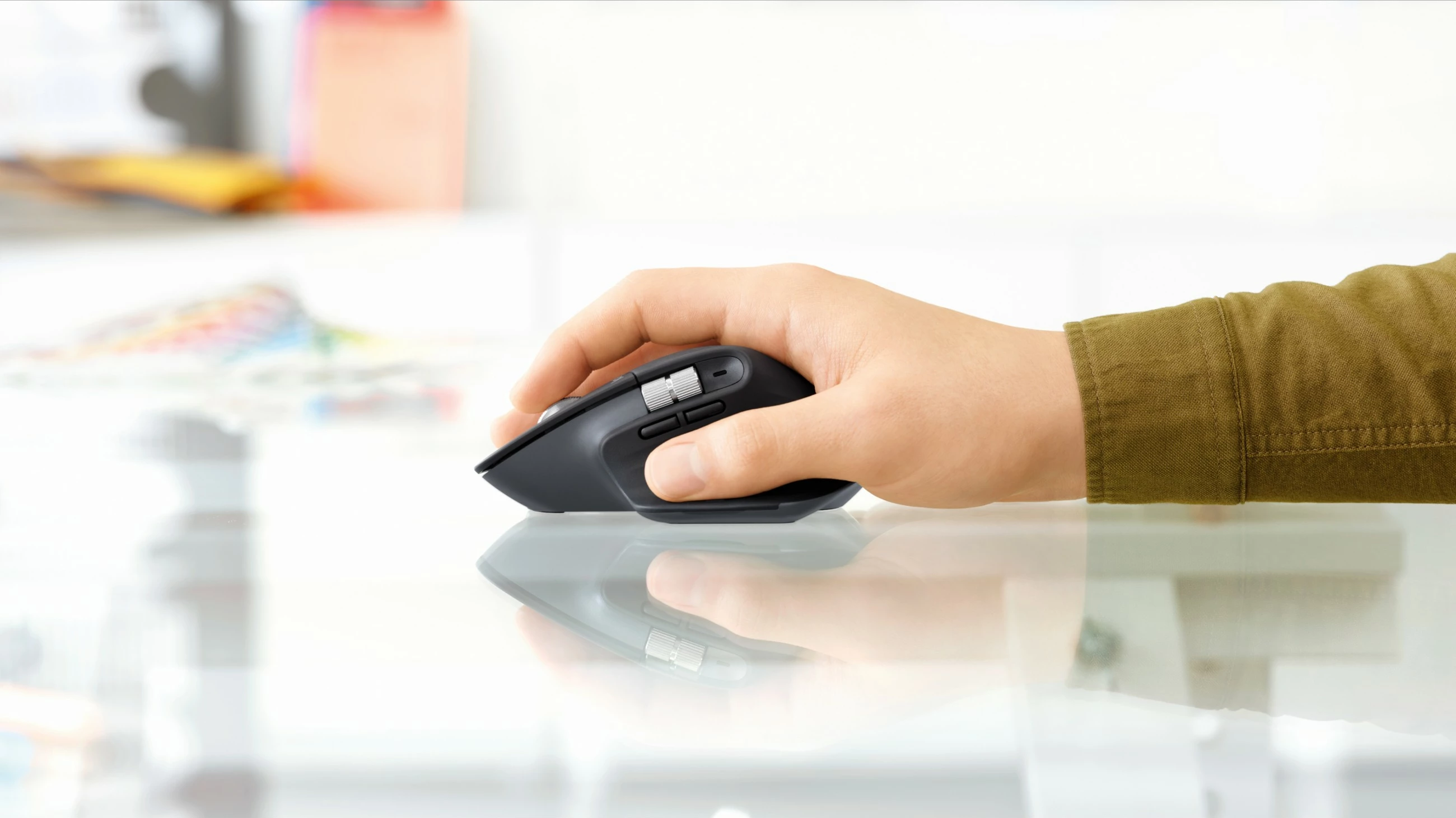 Visoko zmogljiv miš Logitech MX Master 3S, brezžična