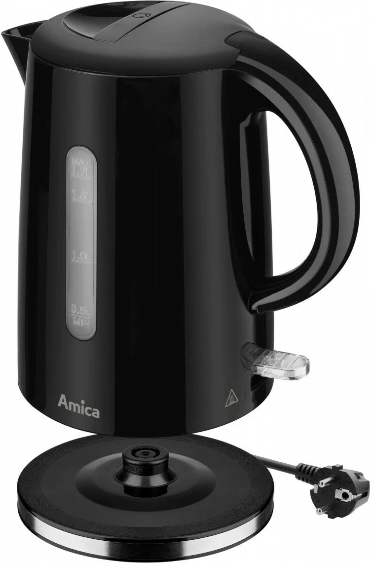 Električni čajnik 1,7 L Amica KF 1002, črn