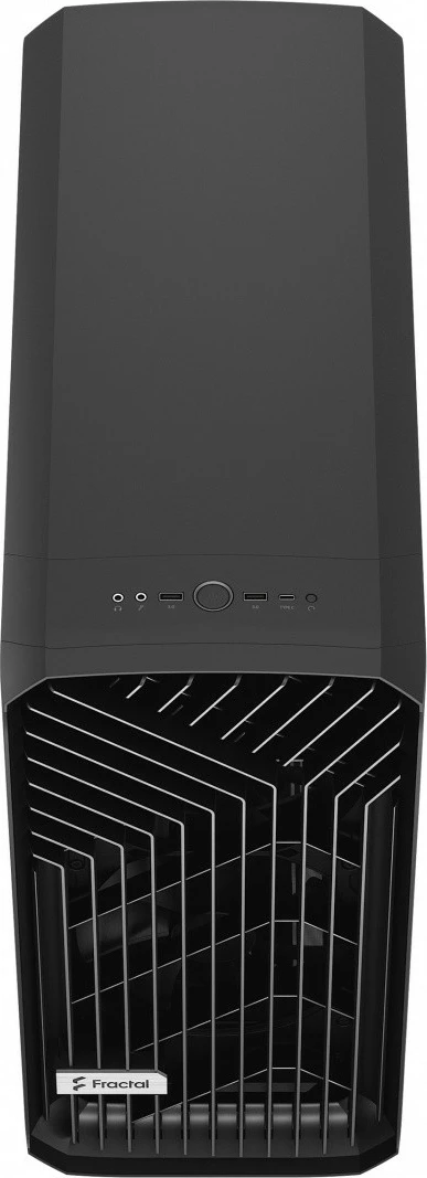 Računalniško ohišje Torrent Black Solid, Fractal Design, ATX, 5x ventilatorjev, črno