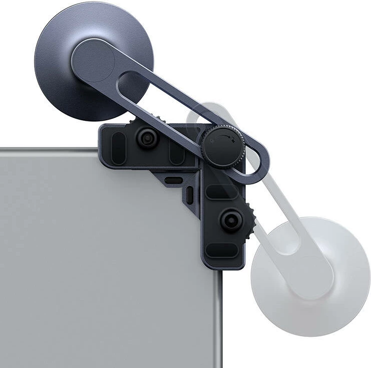 Magnetni nosilec za telefon, za avtomobilski zaslon, Baseus MaxView, siv