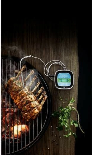 Digitalni žar termometer WMF 608196030, s sondo, črn