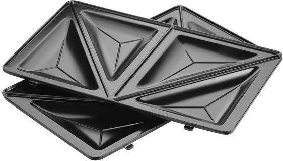 Večfunkcijski toster z 3 zamenljivimi ploščami, 750 W, črn - Amica SMK4011