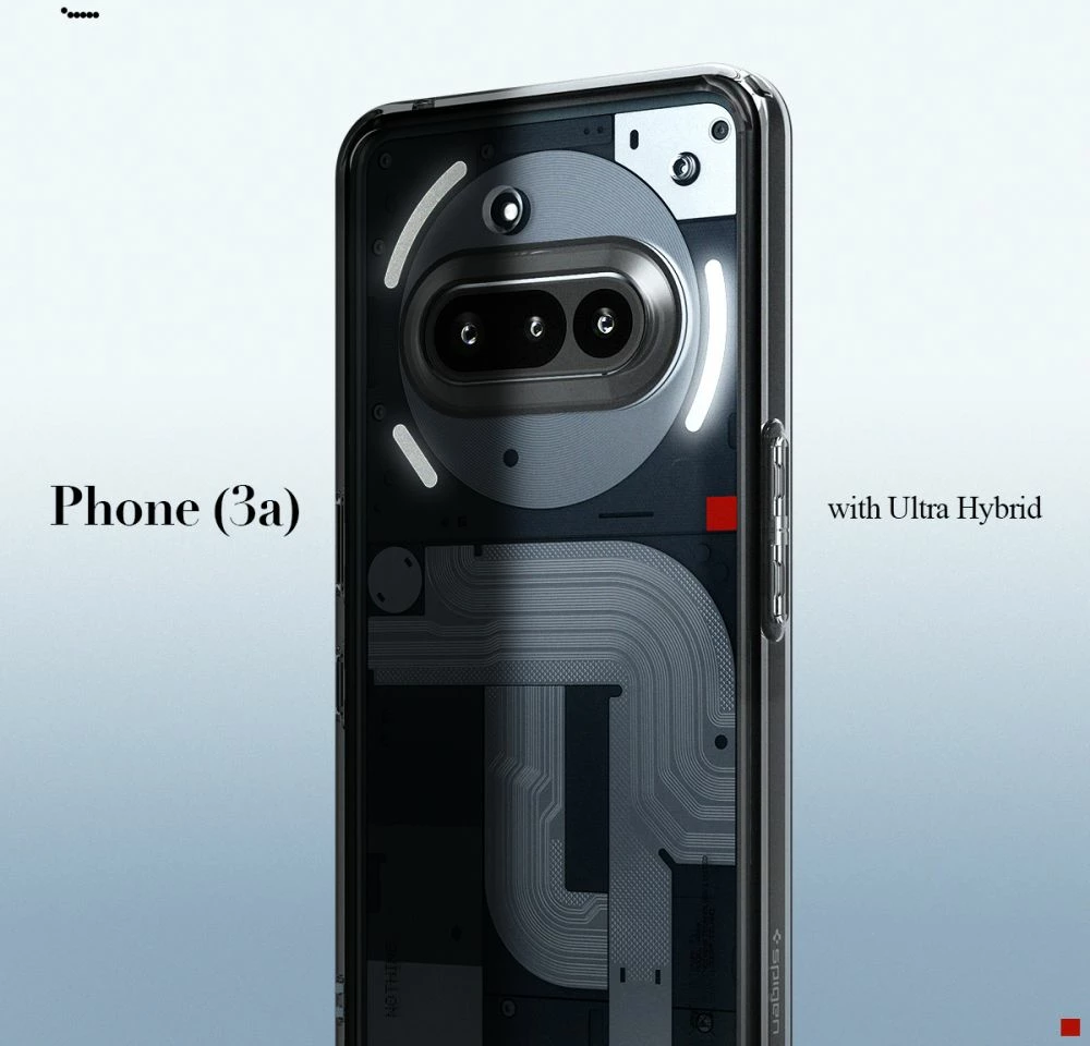 Prozoren ovitek Spigen Ultra Hybrid za Nothing Phone 3A