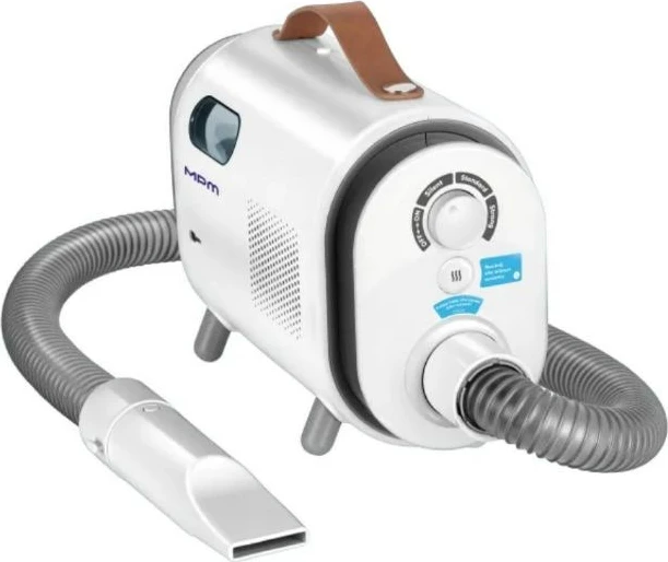 Naprava za nego psov in mačk z električnim sesalnikom in strižnikom dlak MPM MOD-100, siva